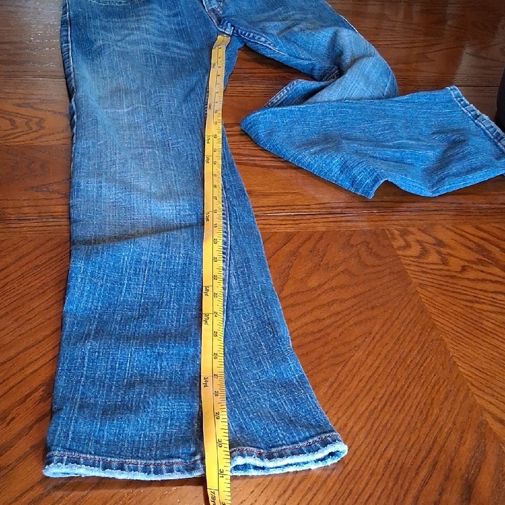 Mid Wash Straight-Leg Denim Jeans - Picture 4 of 13